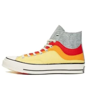 Chuck 70 High “Thermo Felt – Storm Front Yellow”