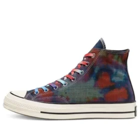 Chuck 70 High “Tie Dye Plaid”