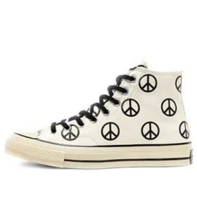 Chuck 70 High “Unleash Peace – Egret Black”