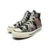 Chuck 70 High “Vintage Floral – Black Silver”