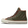 Chuck 70 High “Workwear Quilting – Green Brown”