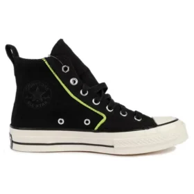 Chuck 70 High “Workwear Twill – Black Lemon”