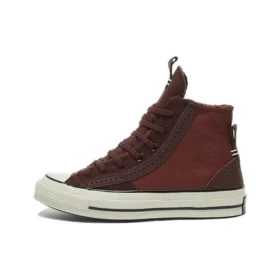 Chuck 70 Leather & Suede Sneakers “Charcoal”