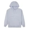 Chuck 70 Logo Embroidered Loose Hoodie Gray Blue