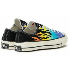 Chuck 70 Low “Archive Print – Flames”