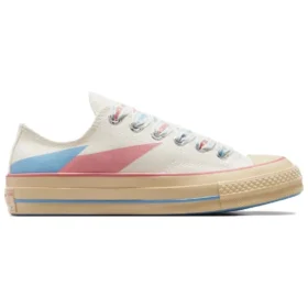 Chuck 70 Low “Beige Pink Blue Abstract”