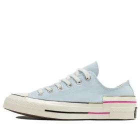 Chuck 70 Low “Colorblock – Chambray Blue”