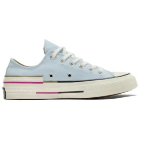 Chuck 70 Low “Colorblock – Chambray Blue”