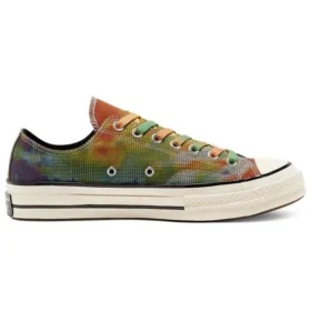 Chuck 70 Low “Glen Plaid Tie Dye”