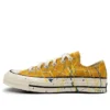 Chuck 70 Low “Paint Splatter – Sunflower Gold”