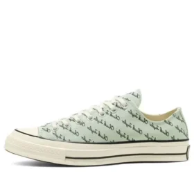Chuck 70 Low “Scripted Signature Print – Green Oxide”