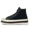 Chuck 70 Ltd Lugged Platform “Black White”