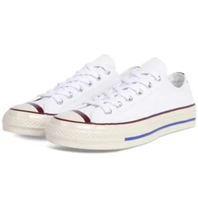 Chuck 70 Ox “White Converse Blue”
