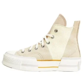 Chuck 70 Plus High “Colorblock Oat Milk”