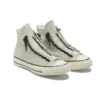 Chuck 70 Zip High “Egret Black”
