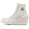 Chuck 70s De Luxe Wedge High Top “White”
