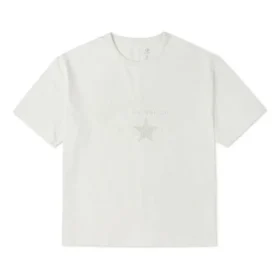 Chuck 70S Embroidered T-Shirt Asia Sizing “White”
