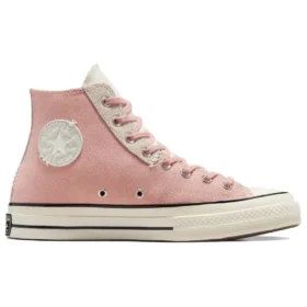 Chuck 70s High Top Mix Materials Shoes “Static Pink”