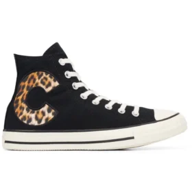 Chuck 70s Wild Logo High Top C-Leopard “Black White”