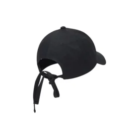 Chuck Strap-Tie Baseball Cap “Black”