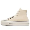 Chuck Taylor All Lift Canvas & Leather “Beige White”