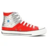Chuck Taylor All Star 100 Ultra Seven Hi “Red Silver”