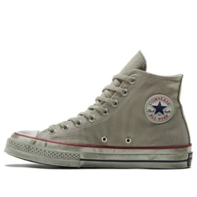 Chuck Taylor All Star 1970s Canvas Shoes Gray “Grey Red”