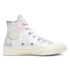 Chuck Taylor All Star 1970s High Top “White Gray Pink”