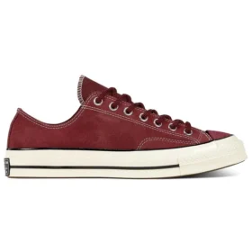 Chuck Taylor All Star 1970s Low “Burgundy Black Egret”