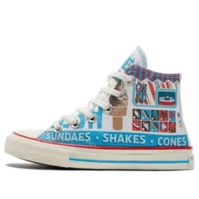 Chuck Taylor All Star 1970s “White Blue Red”