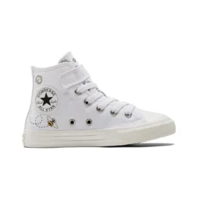 Chuck Taylor All Star 1V K “White Black”