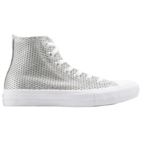 Chuck Taylor All Star 2 High “Perforated Metallic Silver”