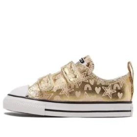 Chuck Taylor All Star 2v “Gold Metallic”
