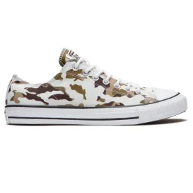 Chuck Taylor All Star ALLOVER CAMO LOW Top “White Grey”