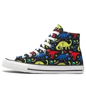 Chuck Taylor All Star Big Dinosaur Black Multi Color