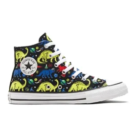 Chuck Taylor All Star Big Dinosaur Black Multi Color