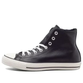 Chuck Taylor All Star “Black Leather Fur”