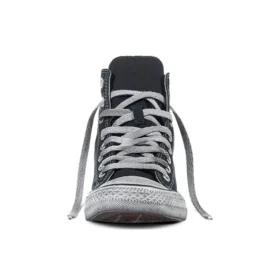 Chuck Taylor All Star Canvas Smoke High Top “Black”