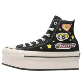 Chuck Taylor All Star Chunkyline Hi “The Powerpuff Girls Black”