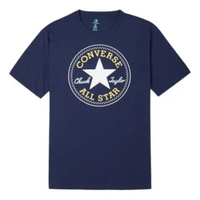 Chuck Taylor All Star Classic Printing Sports Round Neck Short Sleeve “Navy Blue”