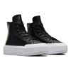 Chuck Taylor All Star Cruise Hi platform trainers “Leather Black”