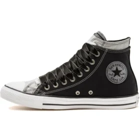 Chuck Taylor All Star Double Upper “Black Silver”