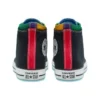 Chuck Taylor All Star Double Upper High “Black Multi”