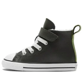 Chuck Taylor All Star Easy-On Lined Leather “Green”
