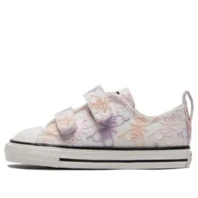 Chuck Taylor All Star Easy-On Low TD “Butterfly Embroidery – Pale Amethyst”
