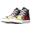 Chuck Taylor All Star Flame Nero Mod “Black Red”