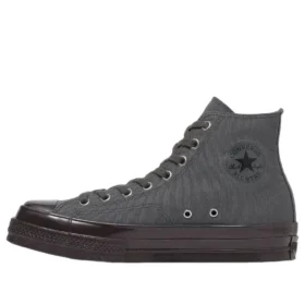 Chuck Taylor All Star HI “Bituminous Gray Jet Black”