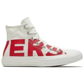 Chuck Taylor All Star Hi Top LOGO “White Red”
