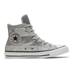 Chuck Taylor All Star High “Ash Stone Glitter”