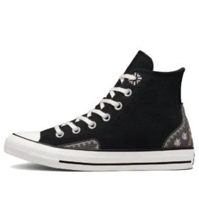 Chuck Taylor All Star High “Autumn Embroidery Black”